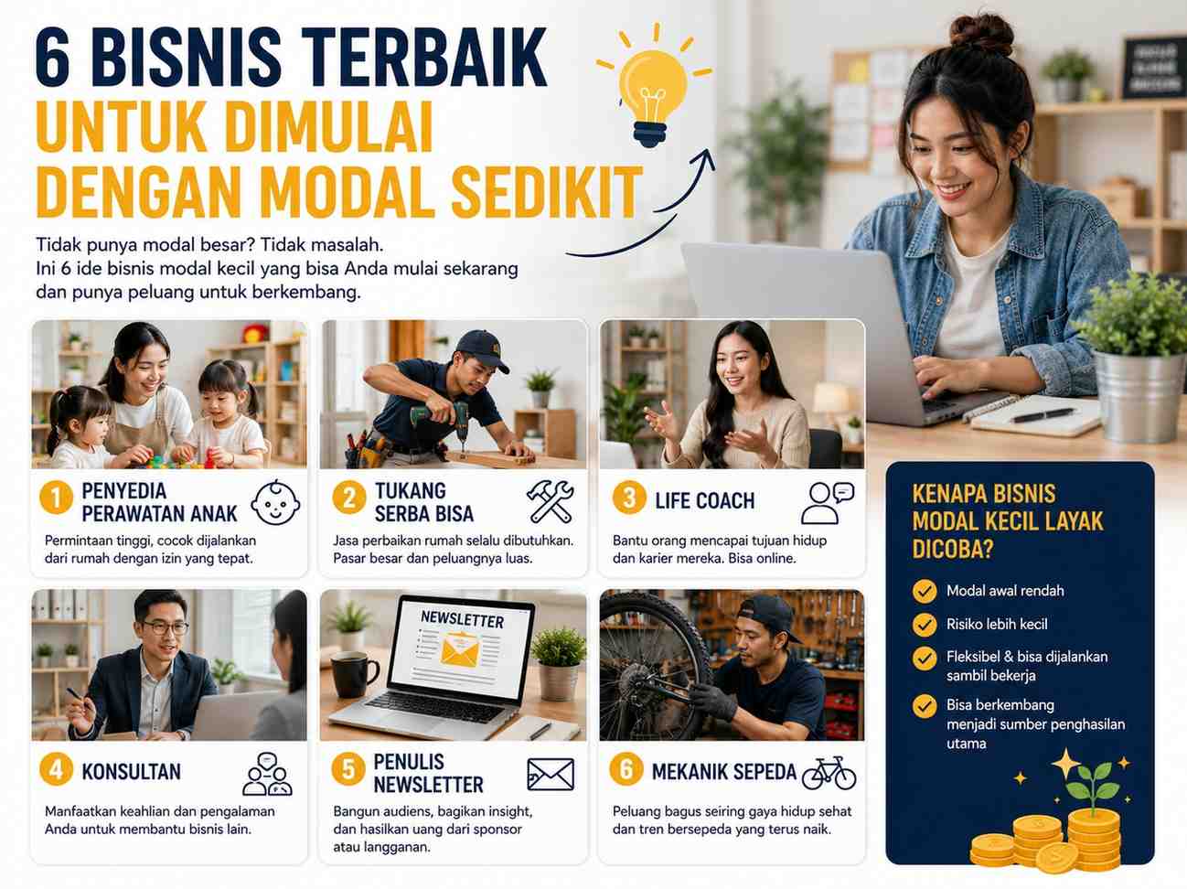 6 Ide Bisnis Modal Minim yang Masih Menjanjikan di 2026, Bisa Dimulai dari Rumah
