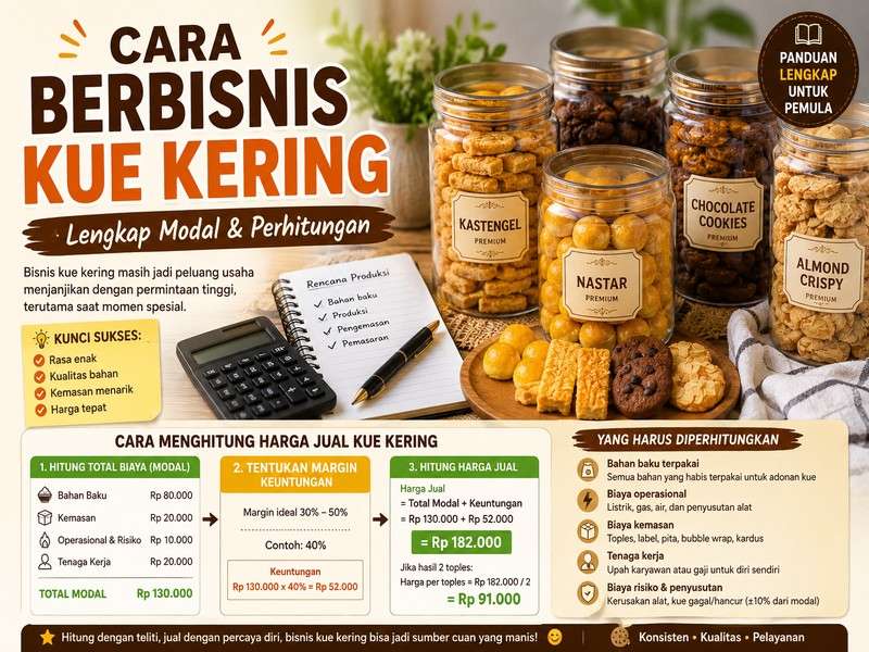 Bisnis kue kering dari nol
