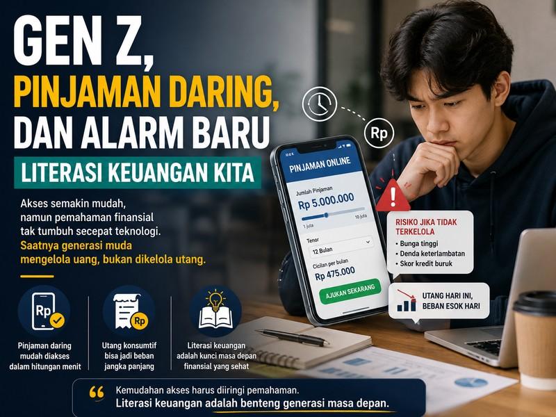 Gen Z dan Pinjol: Saat Akses Keuangan Tumbuh Lebih Cepat daripada Pemahaman Finansial