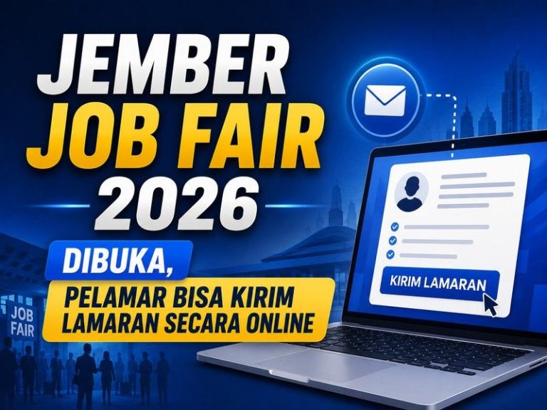 Jember Job Fair 2026 Dibuka, Pelamar Bisa Kirim Lamaran Secara Online
